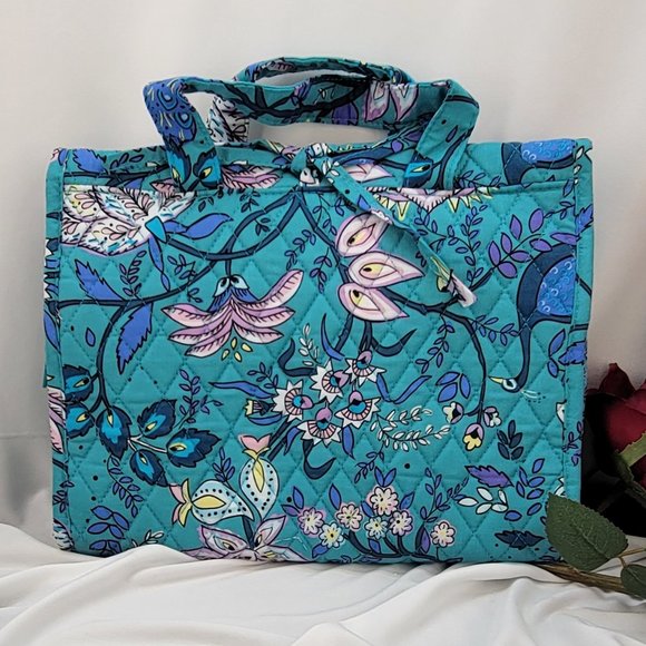 Vera Bradley Hanging Organizer - Peacock Garden NWT - Picture 3 of 4